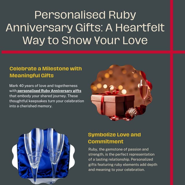 Personalised Ruby Anniversary Gifts: A Heartfelt Way to Show Your Love | PDF