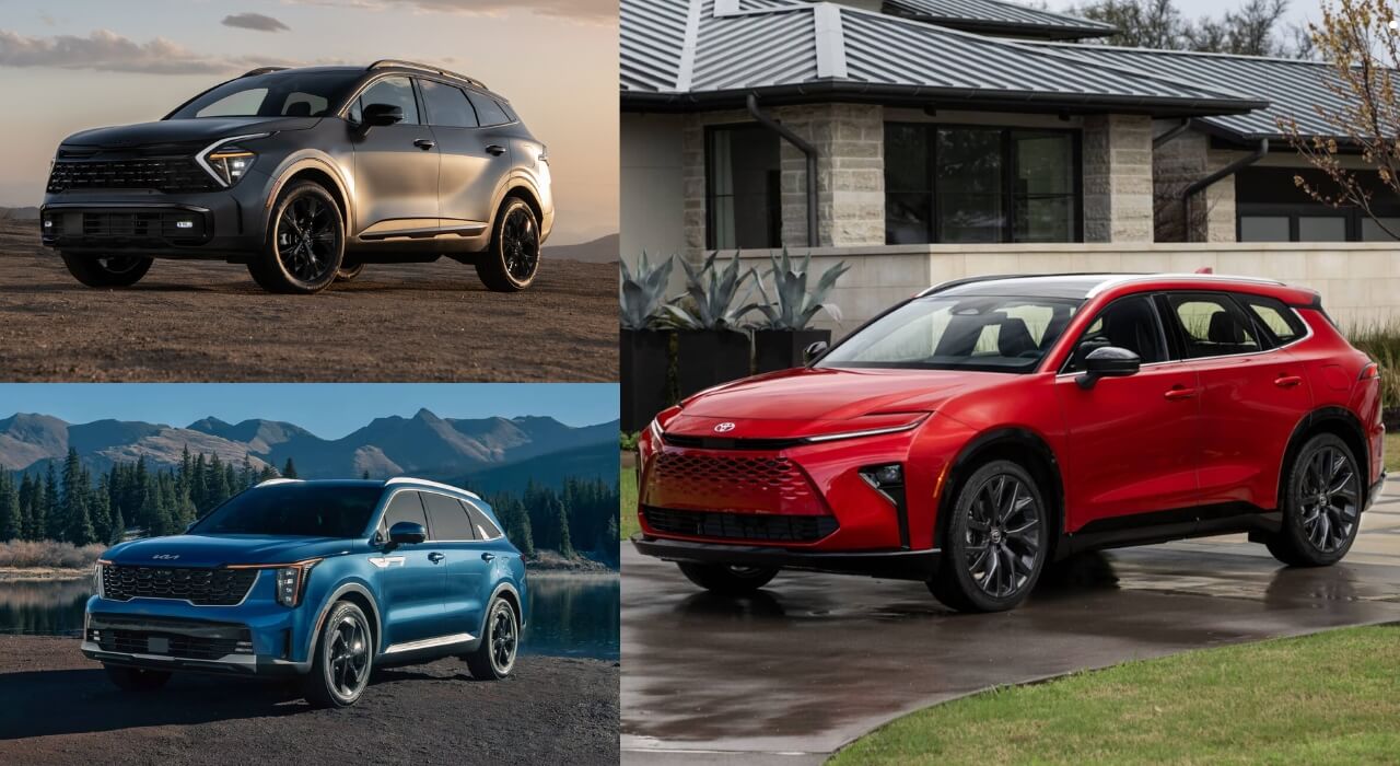 Top 12 Hybrid Midsize SUVs With Best Gas mileage In 2025