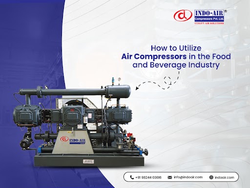 How air compressors are used in food & beverage industry