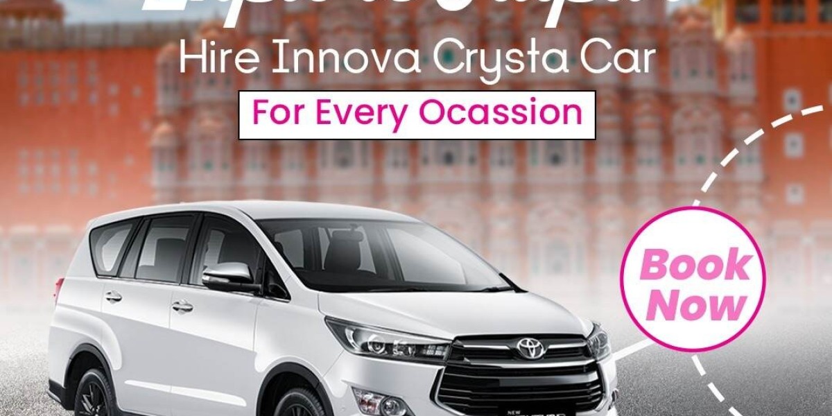 Innova Crysta Car Hire Jaipur: The Perfect Choice for Family and Group Travel