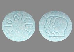 Fioricet 40 mg( Round Blue Fioricet Pill)