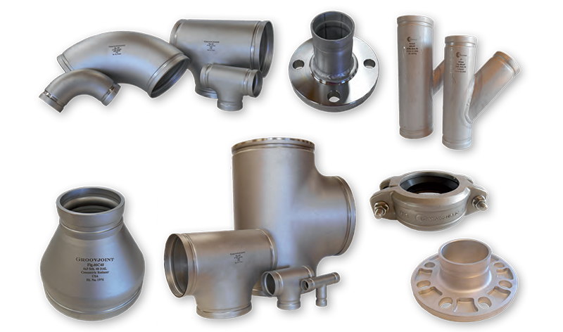 UL Stainless Steel Grooved Fittings | Grooved Tees