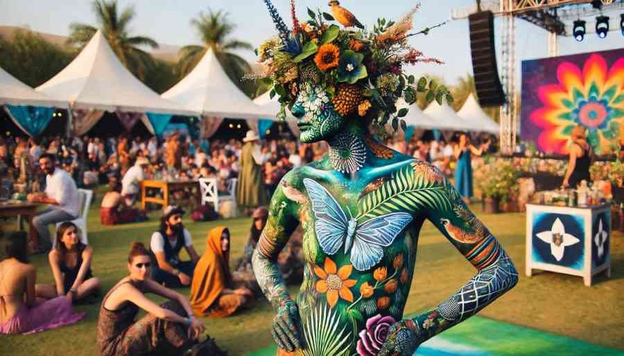 Turning Skin into Art: The Beauty and Creativity of Body Painting- Trendy Art Ideas