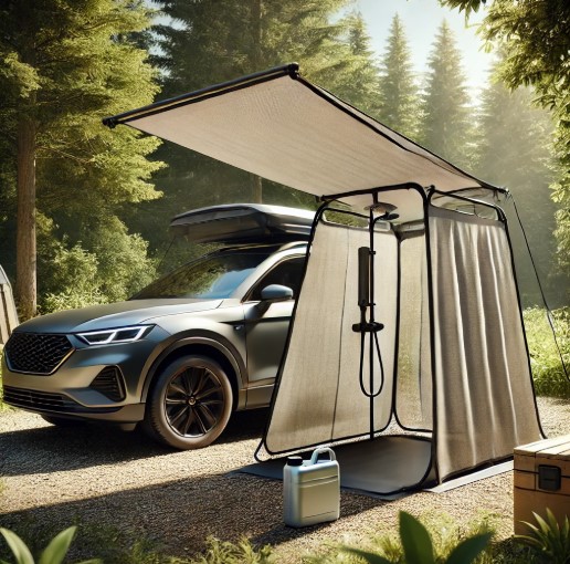 Shower awning – Your wide personal space in the outdoors! – Destination4wd