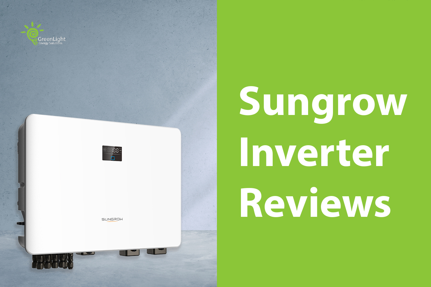 Sungrow Inverter Review