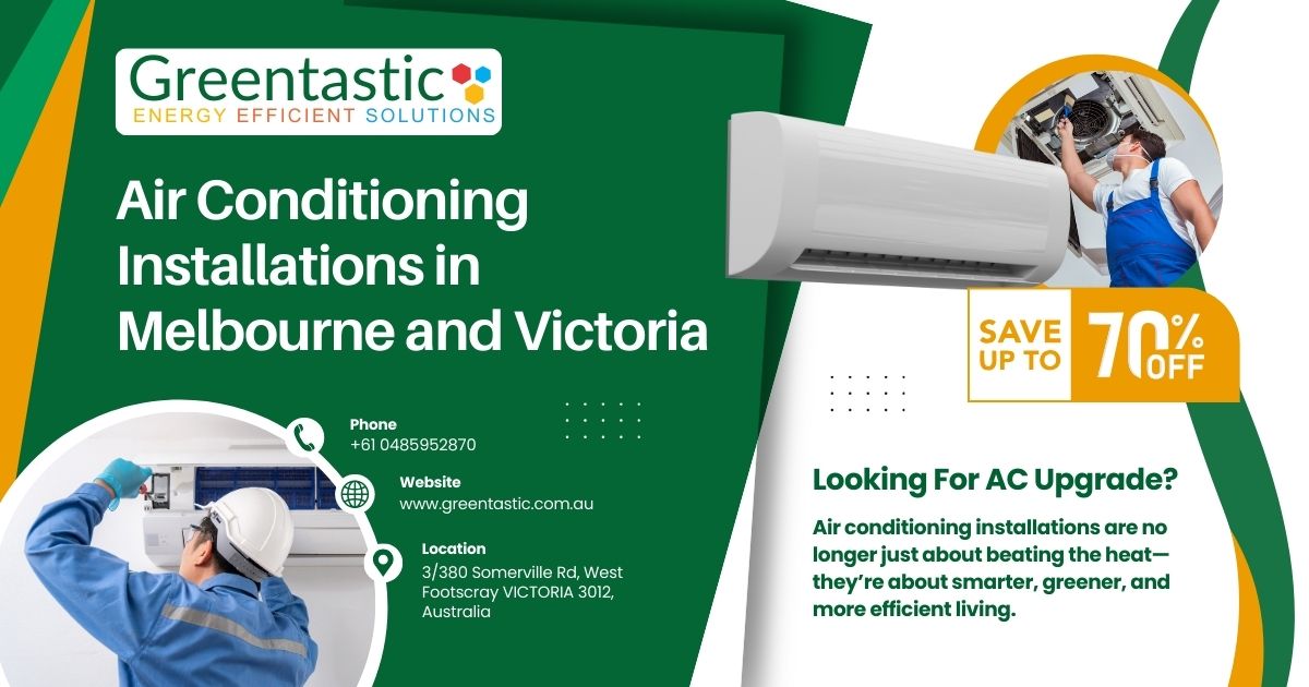 Air Conditioning Installations in Melbourne and Victoria