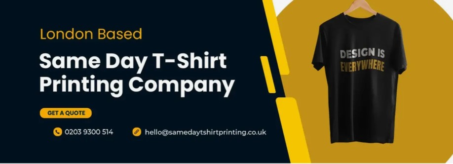 Same Day T Shirt Printing London Cover Image