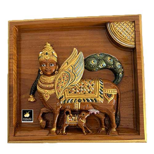 Buy Wood Carving Wall Decor Online India  | Hand Carved Wooden Craft Online in  India