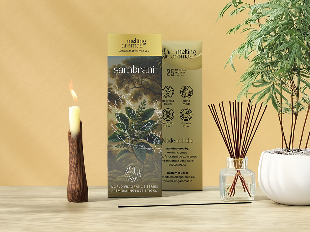 Premium Sambrani Incense Sticks Manufacturer & Exporter