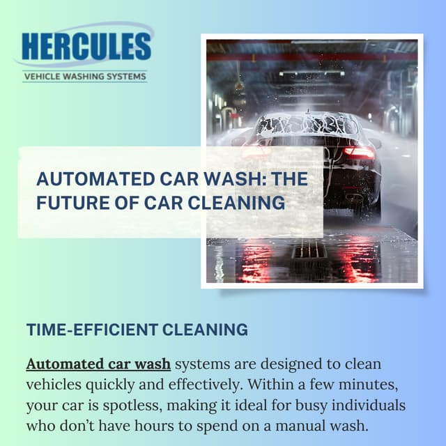 Automated Car Wash: The Future of Car Cleaning | PDF