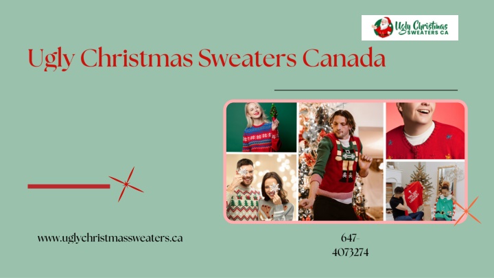 PPT - Kids Ugly Christmas Sweater Fun, Festive, and Full of Cheer PowerPoint Presentation - ID:13831118