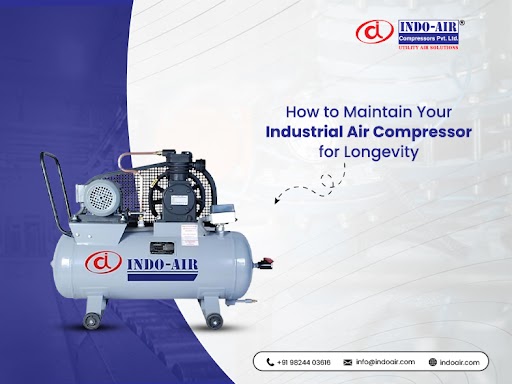 Expert tips for maintaining an industrial air compressor