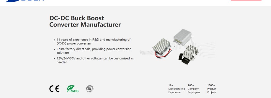 12V 24V 36V and other voltages DC DC Buck Boost Converter Cover Image