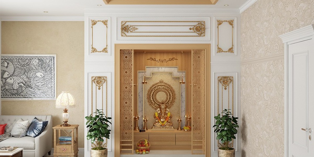 Corian Mandir Design: The Epitome of Modern Spiritual Aesthetics