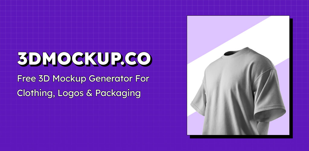 3dMockup - Create Free 3D Mockup for Logo, Packaging, and Clothing