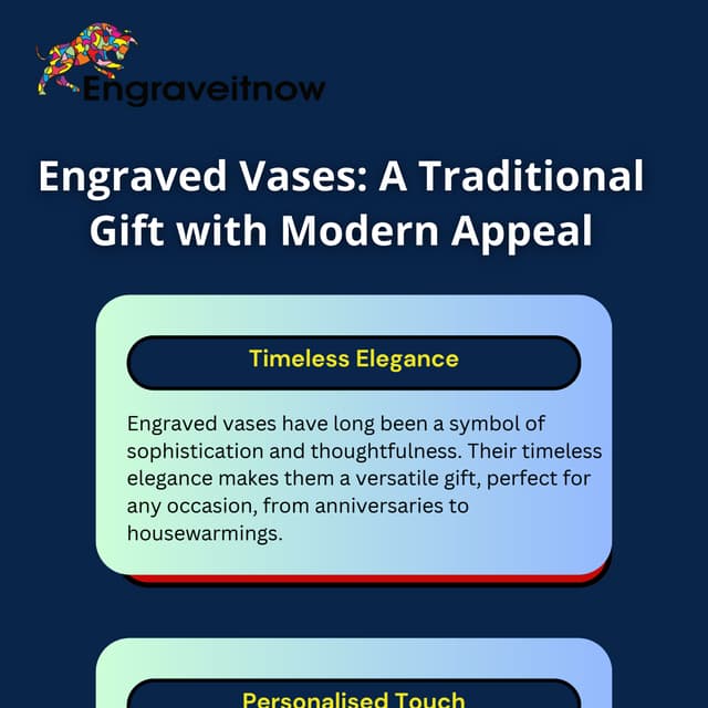 Engraved Vases: A Traditional Gift with Modern Appeal | PDF