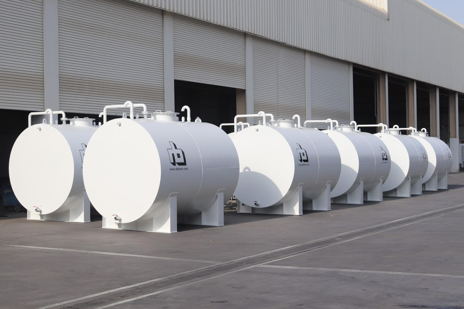 Above ground fuel tank - Al Bahar MCEM