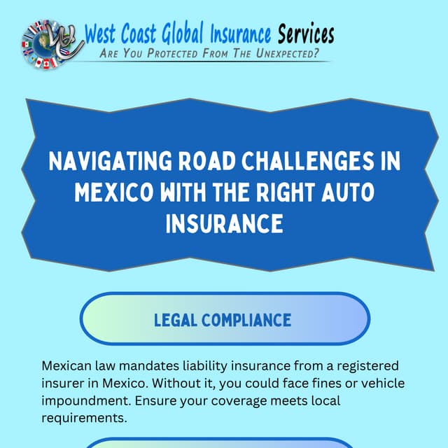 Navigating Road Challenges in Mexico with the Right Auto Insurance | PDF