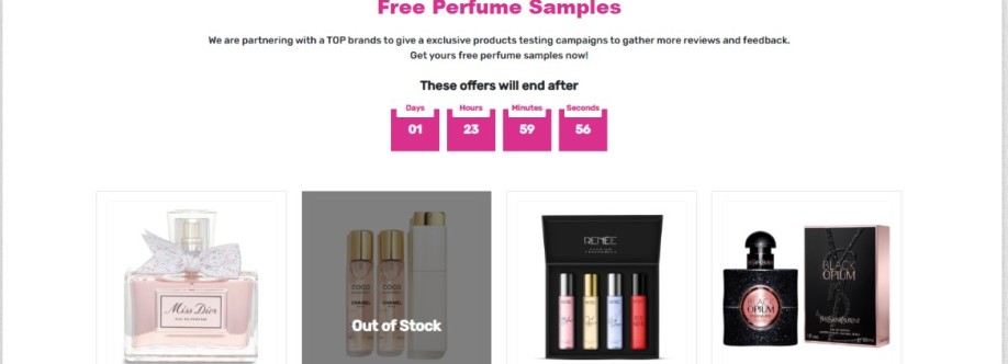 Free Perfume Samples Cover Image