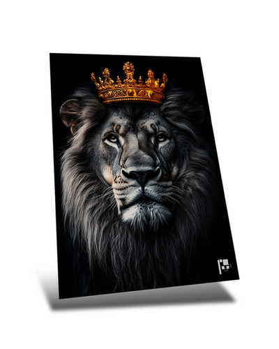 Lion King - Metal Poster | Pixelplate