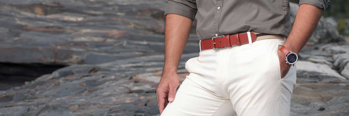 Explore Premium Multi-Color Elastic Golf Belt Collection