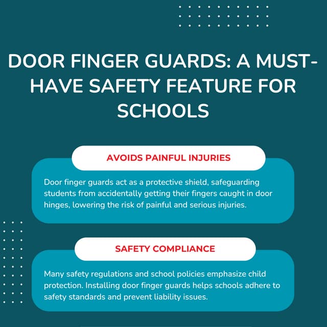 Door Finger Guards: A Must-Have Safety Feature for Schools | PDF