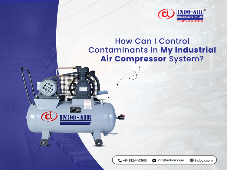 How to control contaminants in an industrial air compressor