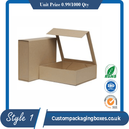 Custom Kraft Window Packaging Boxes - Kraft Window Packaging Boxes