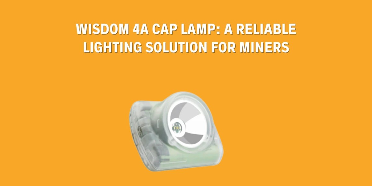 Wisdom 4A Cap Lamp: A Reliable Lighting Solution for Miners