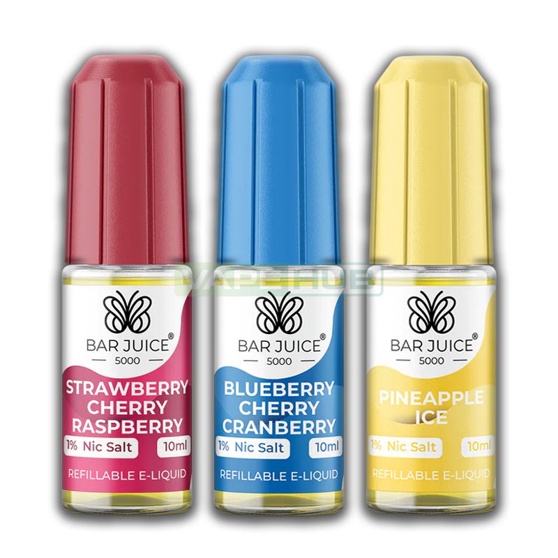 Bar Juice 5000 Nic Salts – Just £2.89! Mix & Match 5 for £10