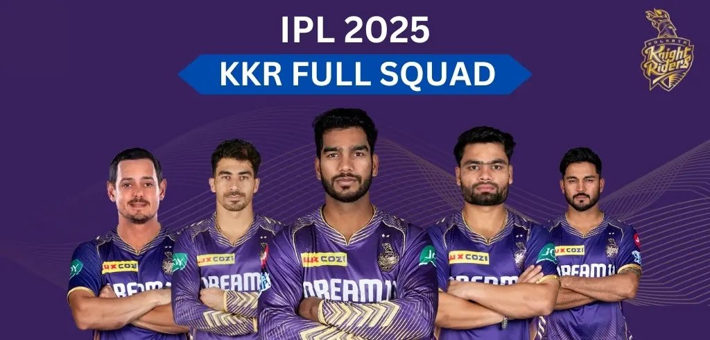 Kolkata Knight Riders: KKR Squad 2025, Predicted XI & More