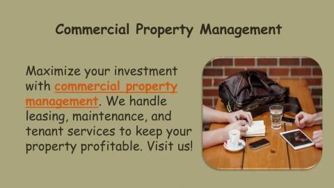 Commercial Property Management