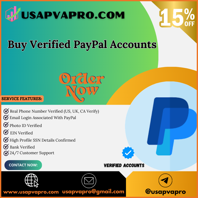 Buy Verified PayPal Accounts - Both New And Old Accounts Available