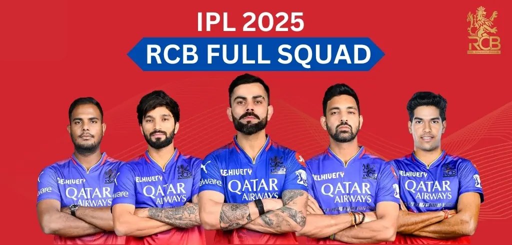 RCB Squad 2025: RCB Team 2025 Players List with Price