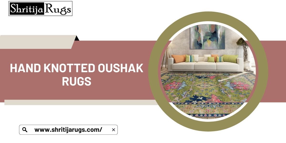 Discover the Elegance of Hand Knotted Oushak Rugs